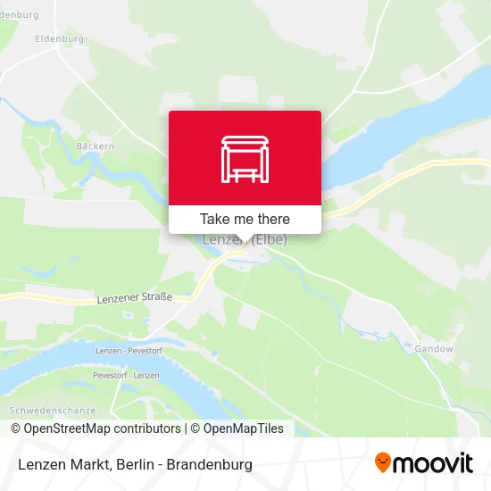 Карта Lenzen Markt