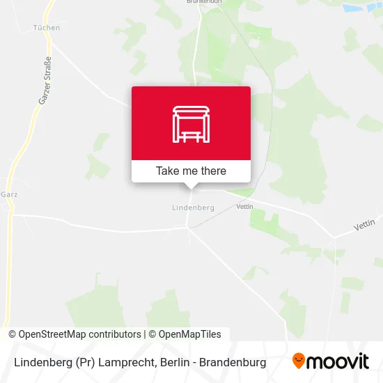 Lindenberg (Pr) Lamprecht map