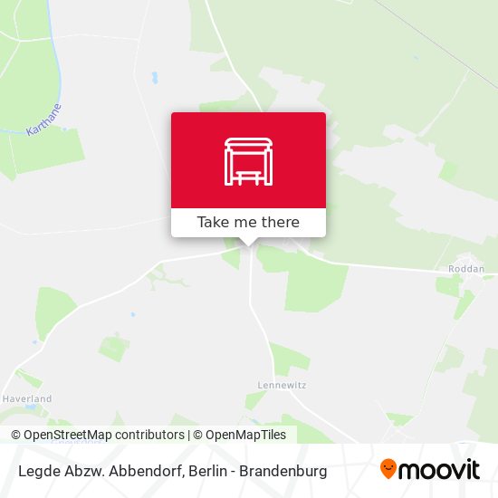 Legde Abzw. Abbendorf map