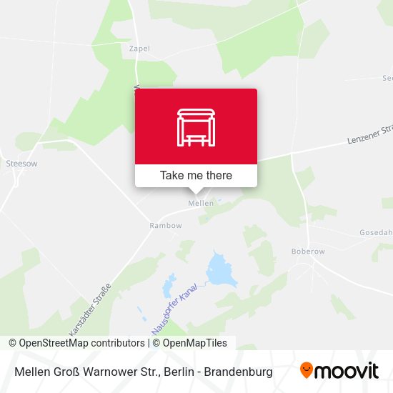 Карта Mellen Groß Warnower Str.