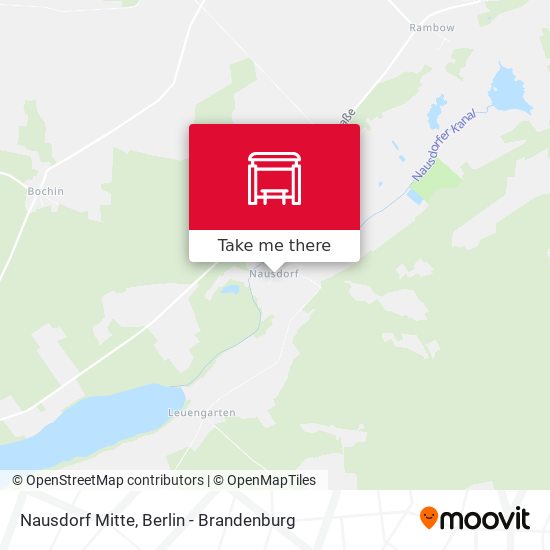 Nausdorf Mitte map