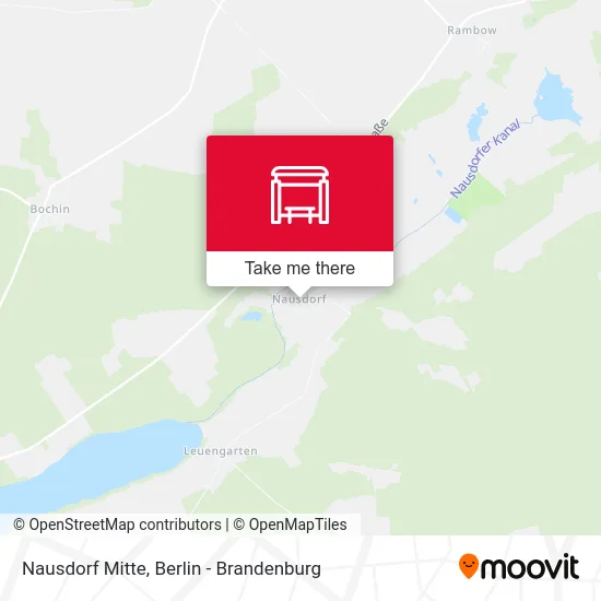 Nausdorf Mitte map