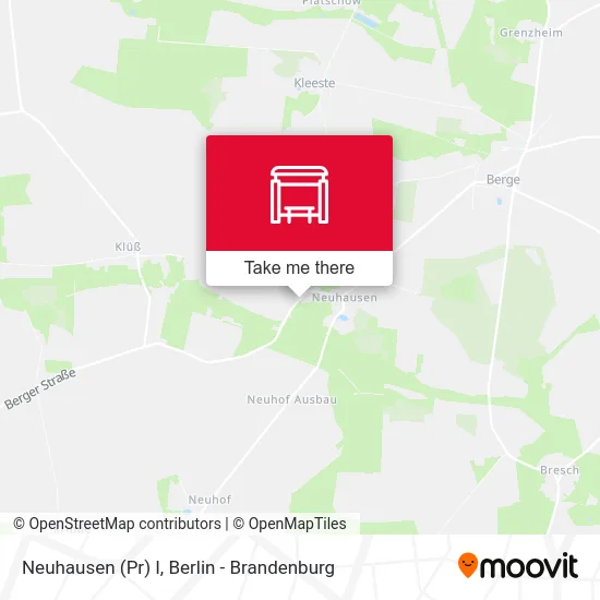 Neuhausen (Pr) I map