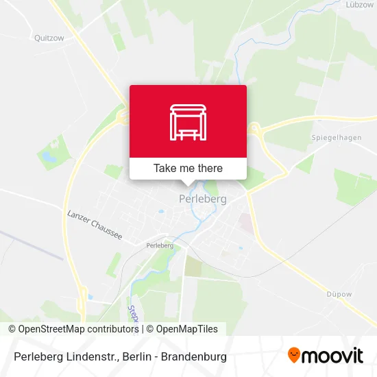 Карта Perleberg Lindenstr.