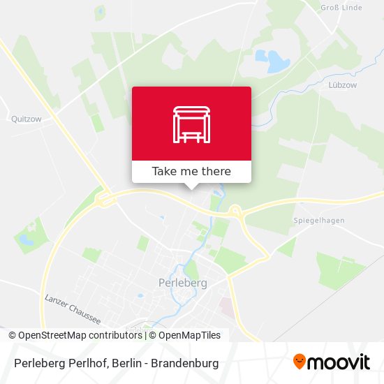 Perleberg Perlhof map