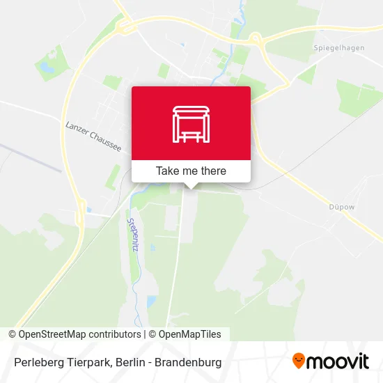 Perleberg Tierpark map