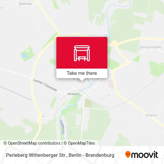 Карта Perleberg Wittenberger Str.