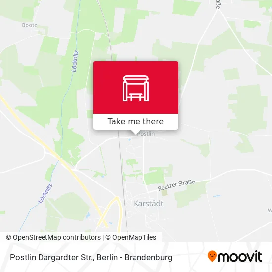 Карта Postlin Dargardter Str.