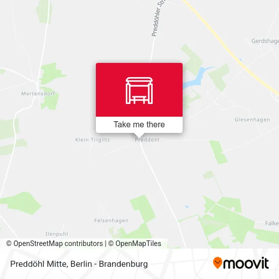 Карта Preddöhl Mitte