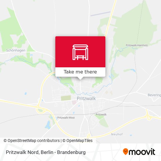 Pritzwalk Nord map