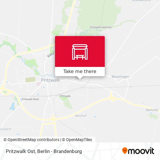 Pritzwalk Ost map