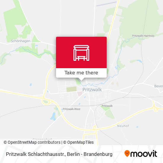 Pritzwalk Schlachthausstr. map