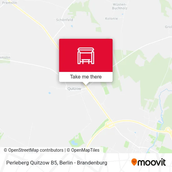 Карта Perleberg Quitzow B5