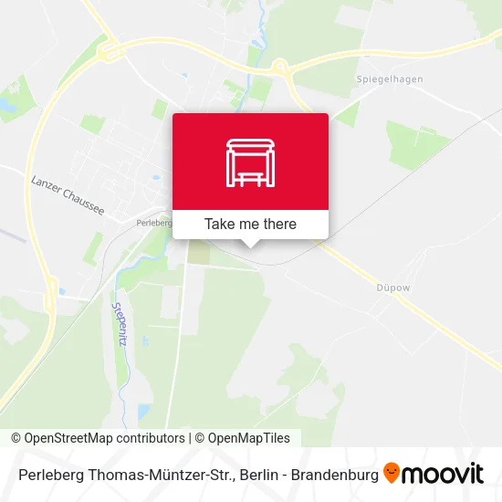 Карта Perleberg Thomas-Müntzer-Str.