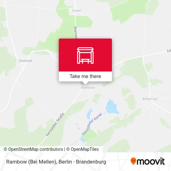 Rambow (Bei Mellen) map