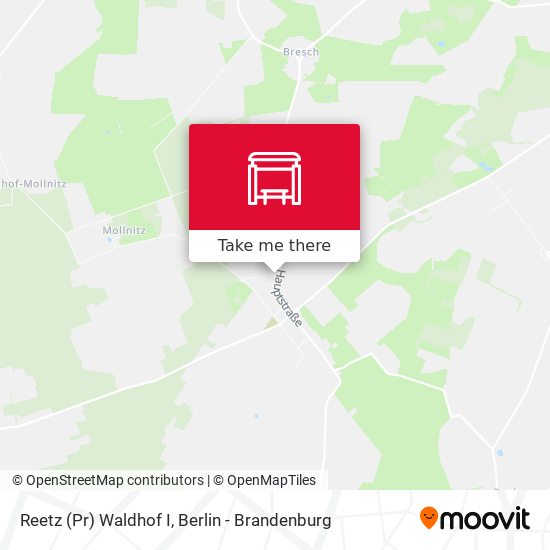 Reetz (Pr) Waldhof I map