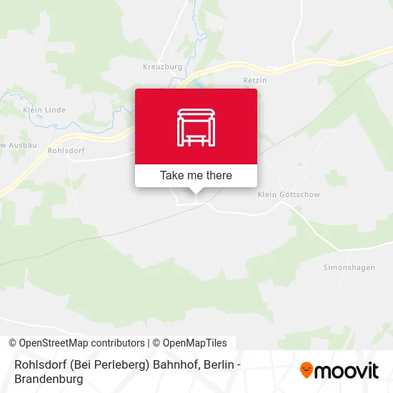 Rohlsdorf (Bei Perleberg) Bahnhof map