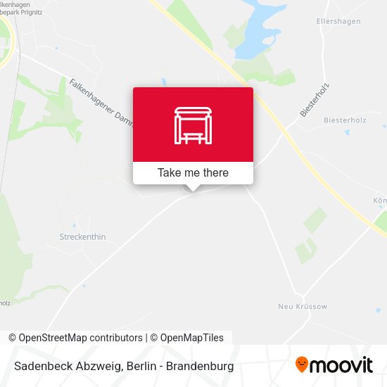 Карта Sadenbeck Abzweig