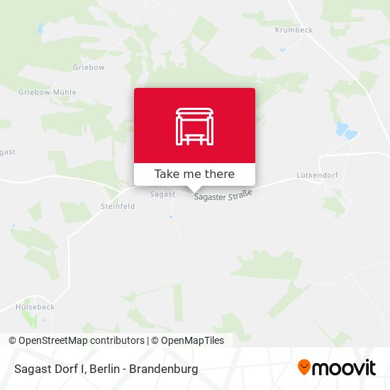 Sagast Dorf I map