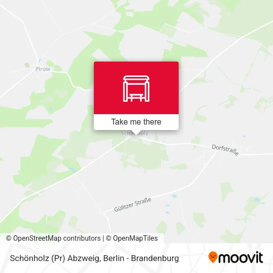 Карта Schönholz (Pr) Abzweig