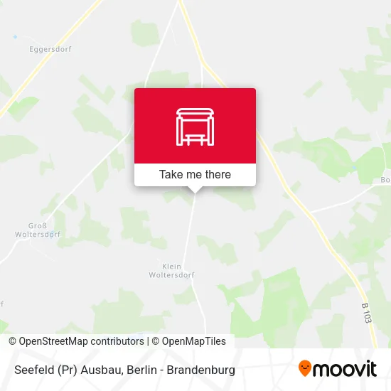 Карта Seefeld (Pr) Ausbau