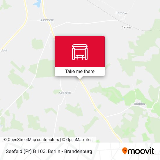 Карта Seefeld (Pr) B 103