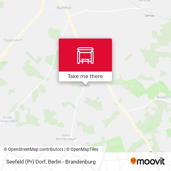 Seefeld (Pr) Dorf map