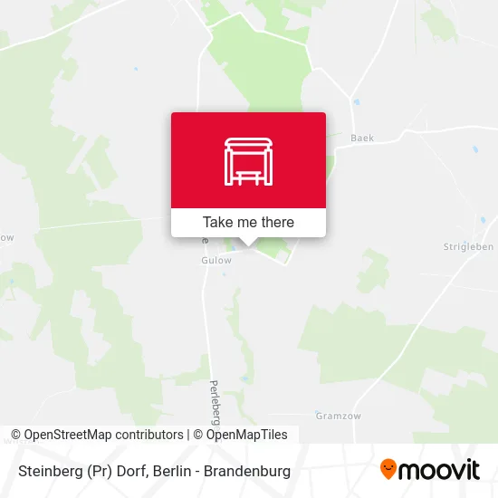 Steinberg (Pr) Dorf map