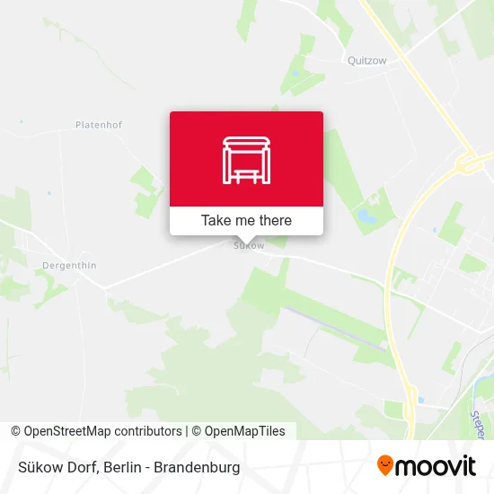 Sükow Dorf map