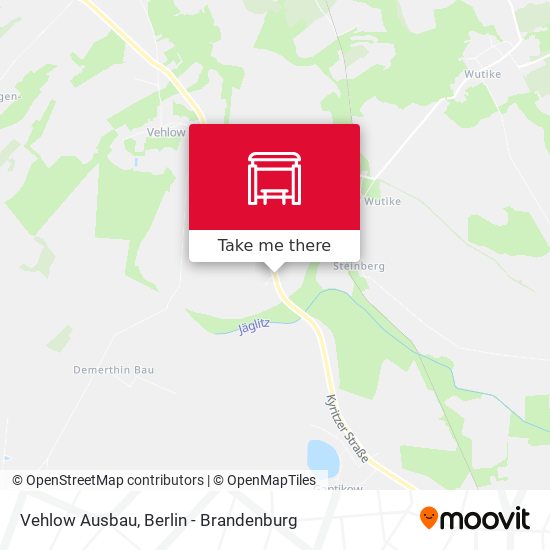 Vehlow Ausbau map