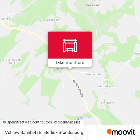 Vehlow Bahnhofstr. map