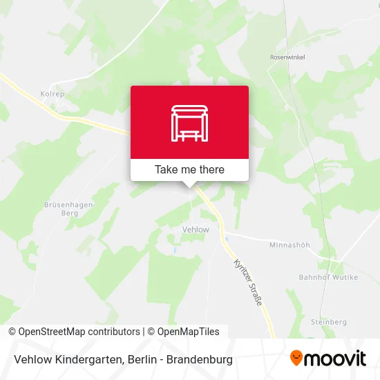 Vehlow Kindergarten map