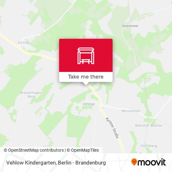 Vehlow Kindergarten map