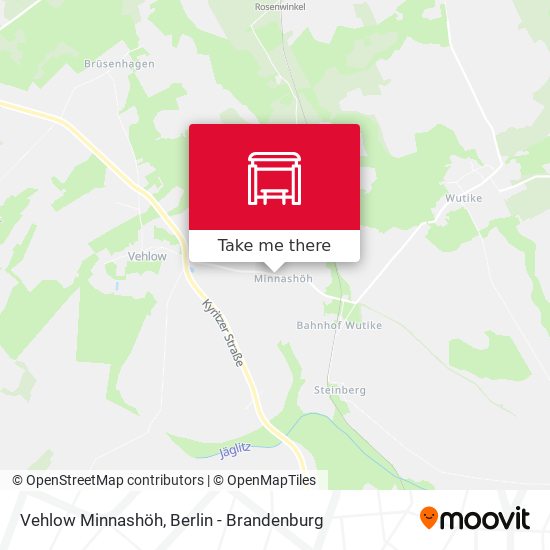 Vehlow Minnashöh map