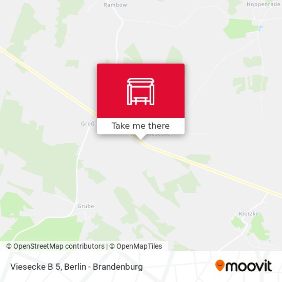 Viesecke B 5 map