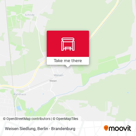 Weisen Siedlung map