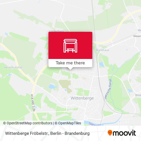 Wittenberge Fröbelstr. map