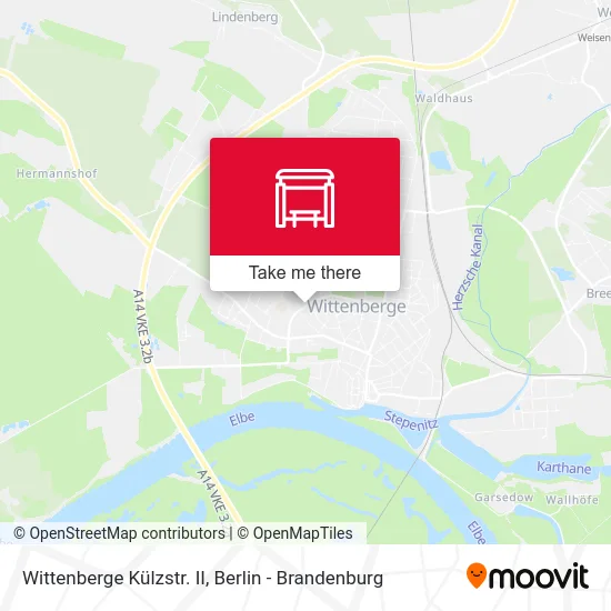 Wittenberge Külzstr. II map