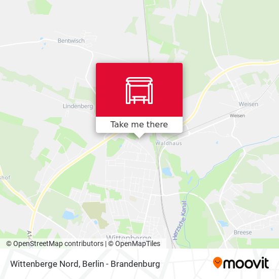 Wittenberge Nord map