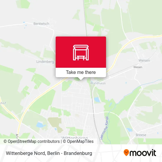 Wittenberge Nord map