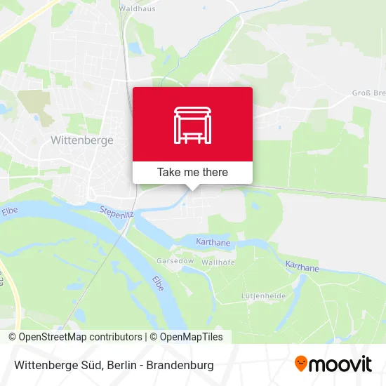 Wittenberge Süd map