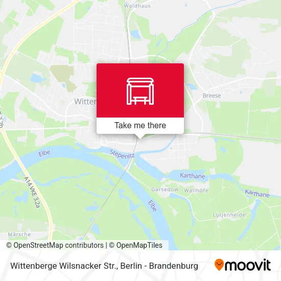 Карта Wittenberge Wilsnacker Str.