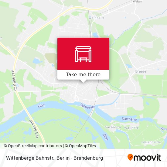 Wittenberge Bahnstr. map