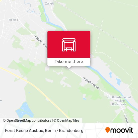 Forst Keune Ausbau map