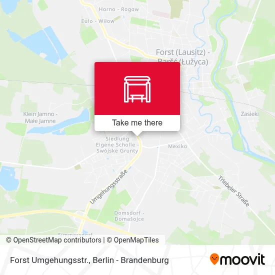 Forst Umgehungsstr. map