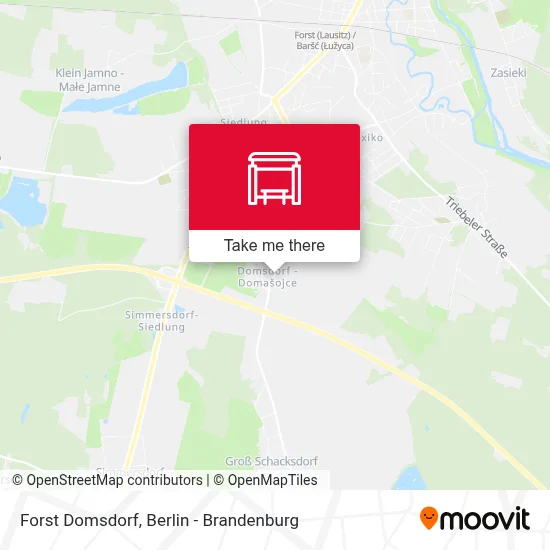 Forst Domsdorf map