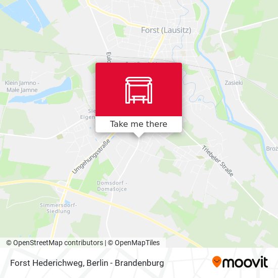 Forst Hederichweg map