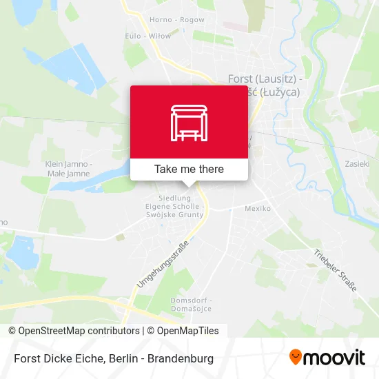 Forst Dicke Eiche map