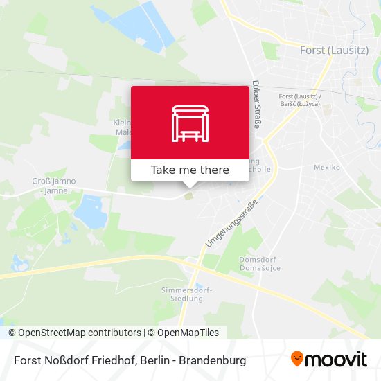 Forst Noßdorf Friedhof map