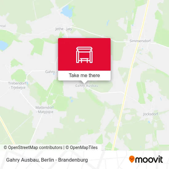 Gahry Ausbau map